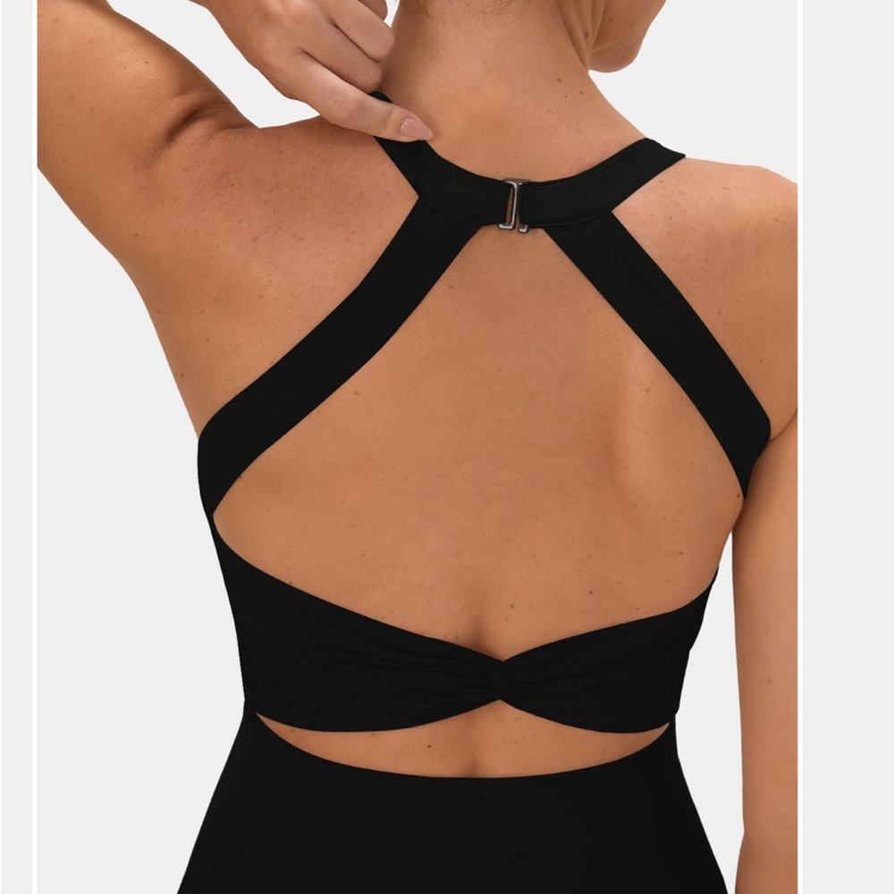 Halara athletic dress black size small NWT